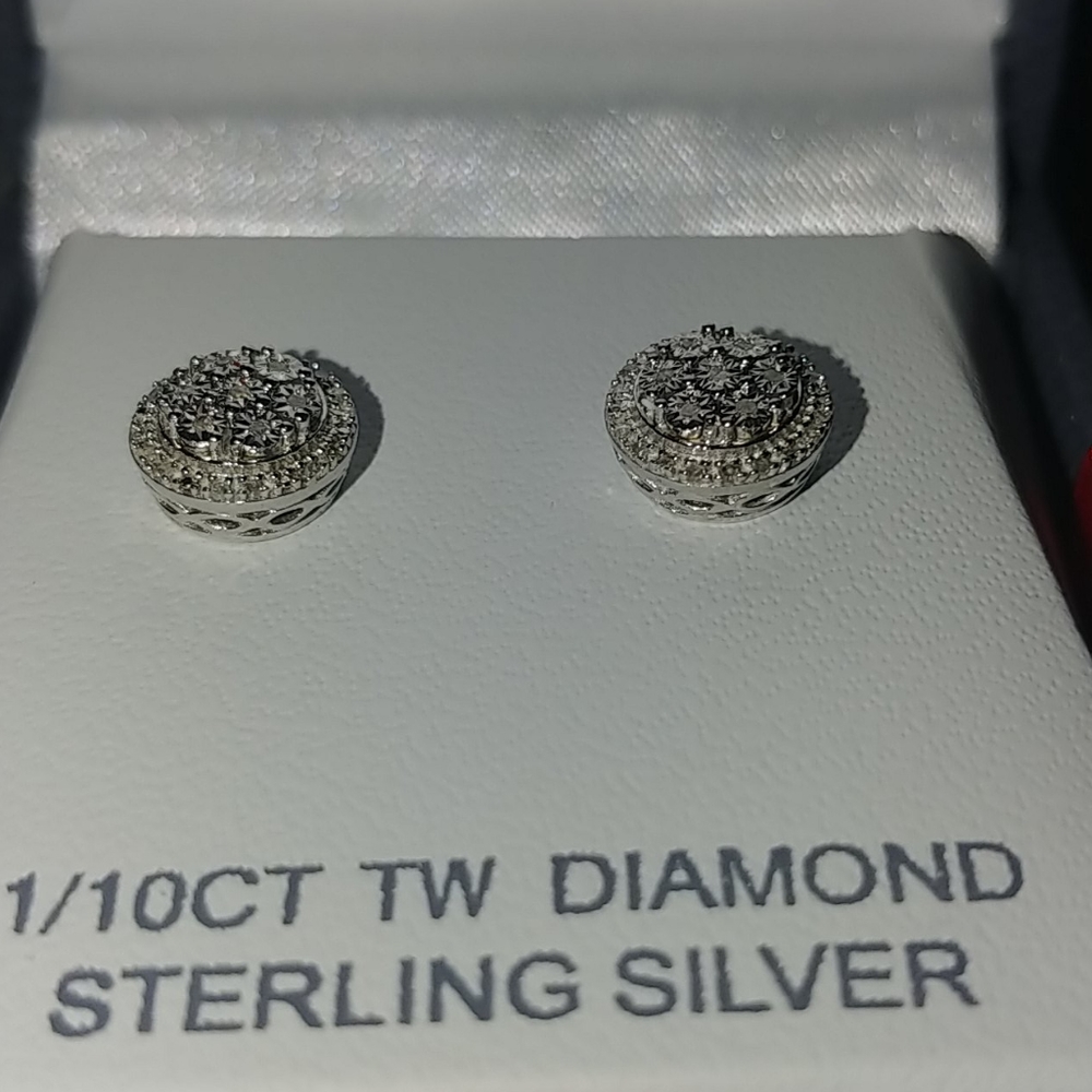 Brandnew Diamond earrings - Picture 13 of 16